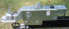 old style trailer brake coupler