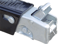 modern pontoon trailer brake coupler