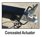 concealed actuator